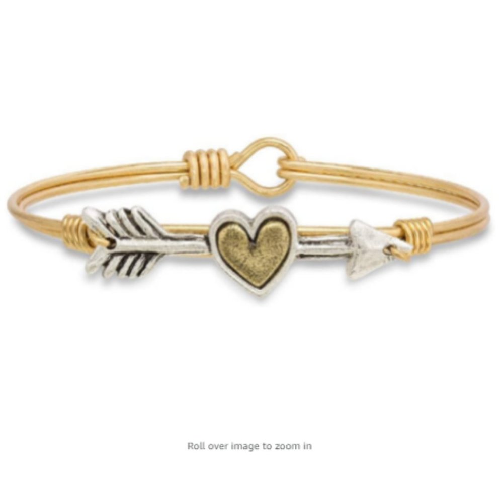 Follow Your Heart Bangle Bracelet